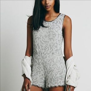 Free people beaded romper